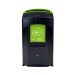 Nexus&reg; 100 Mixed Recyclables Recycling Bin & Express Delivery - Black